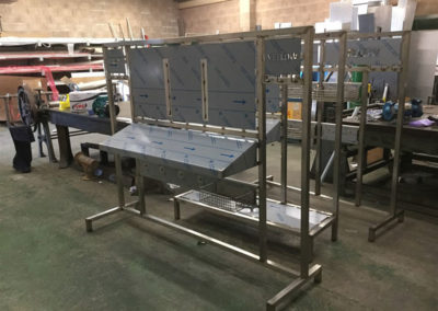 Hygienic stainless steel frame image